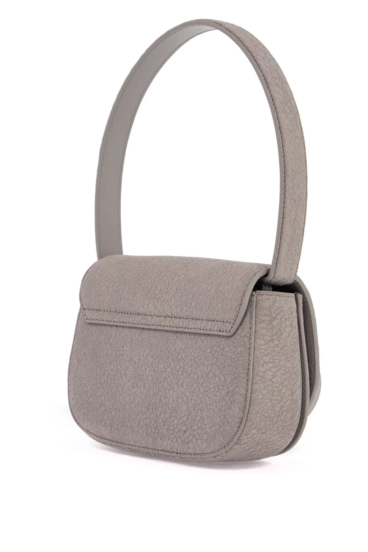 1dr leather shoulder bag with dry finish X08396 PS919 PALE/GREY