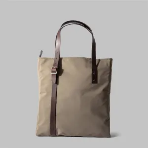 Alton Beige Nylon Tote Bag