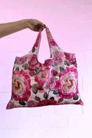 AS Large Reusable Bag - White Peony