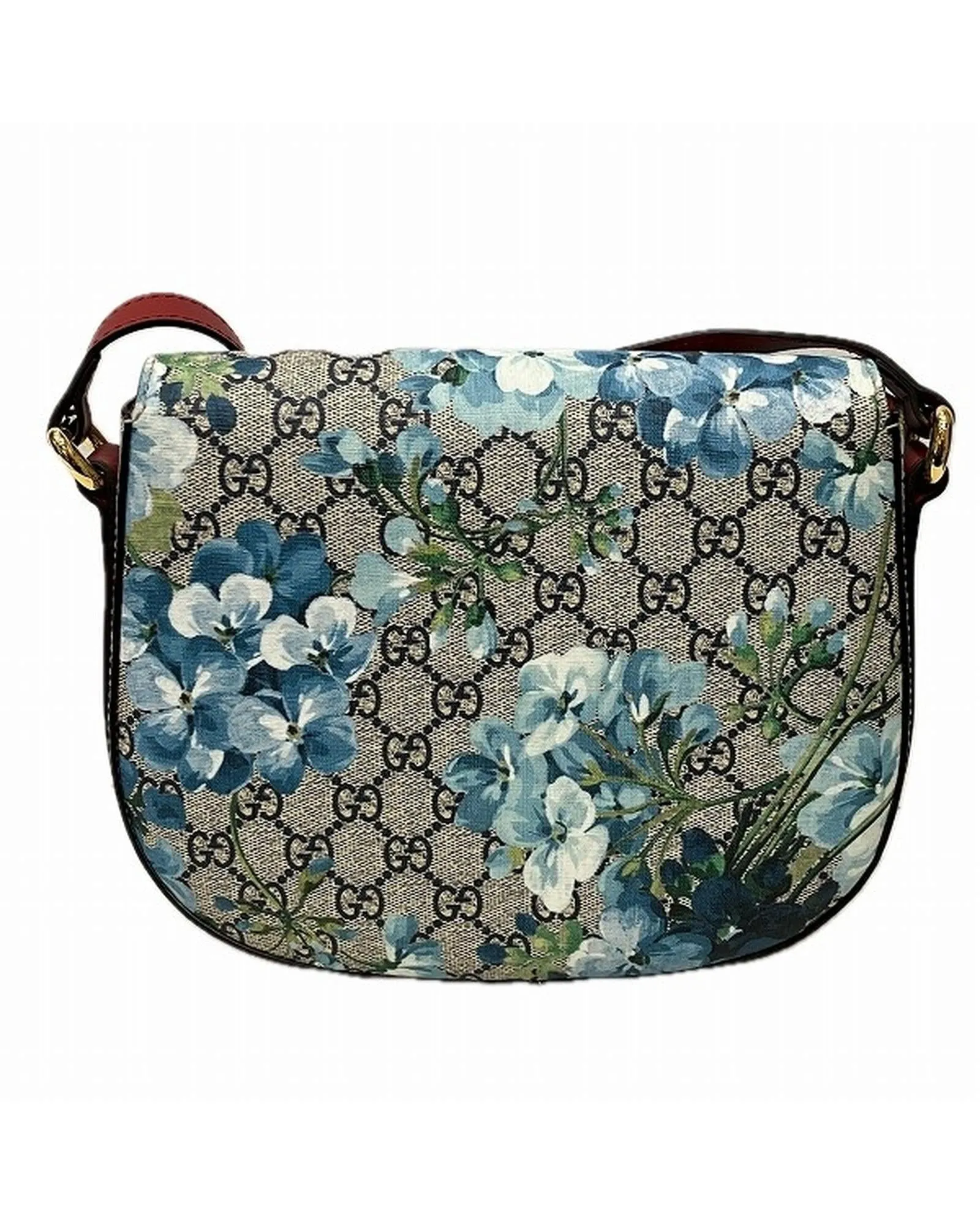 Authentic Gucci Crossbody Bag with Multicolor GG Blooms Print