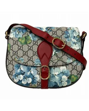 Authentic Gucci Crossbody Bag with Multicolor GG Blooms Print