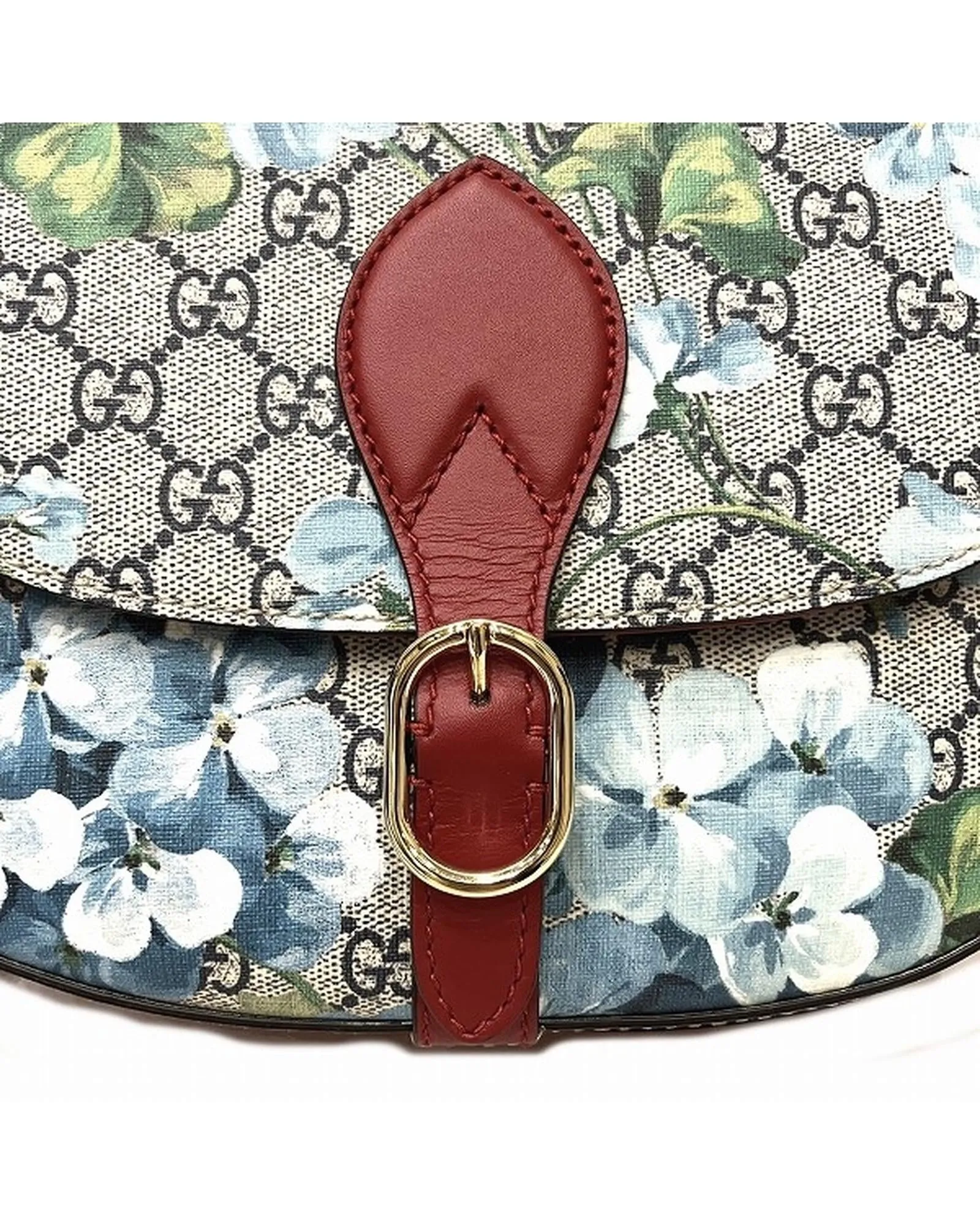 Authentic Gucci Crossbody Bag with Multicolor GG Blooms Print