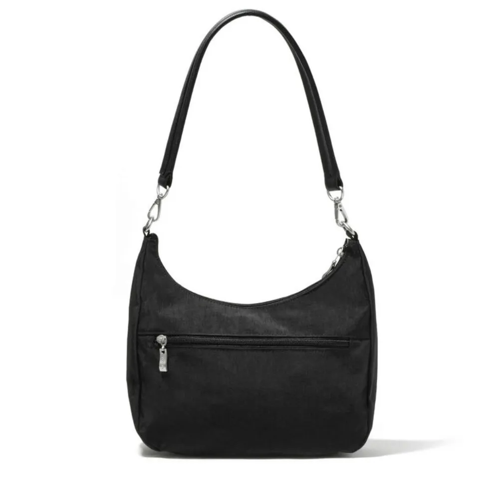 Baggallini Modern Pocket Black Half Moon Bag (Women's)