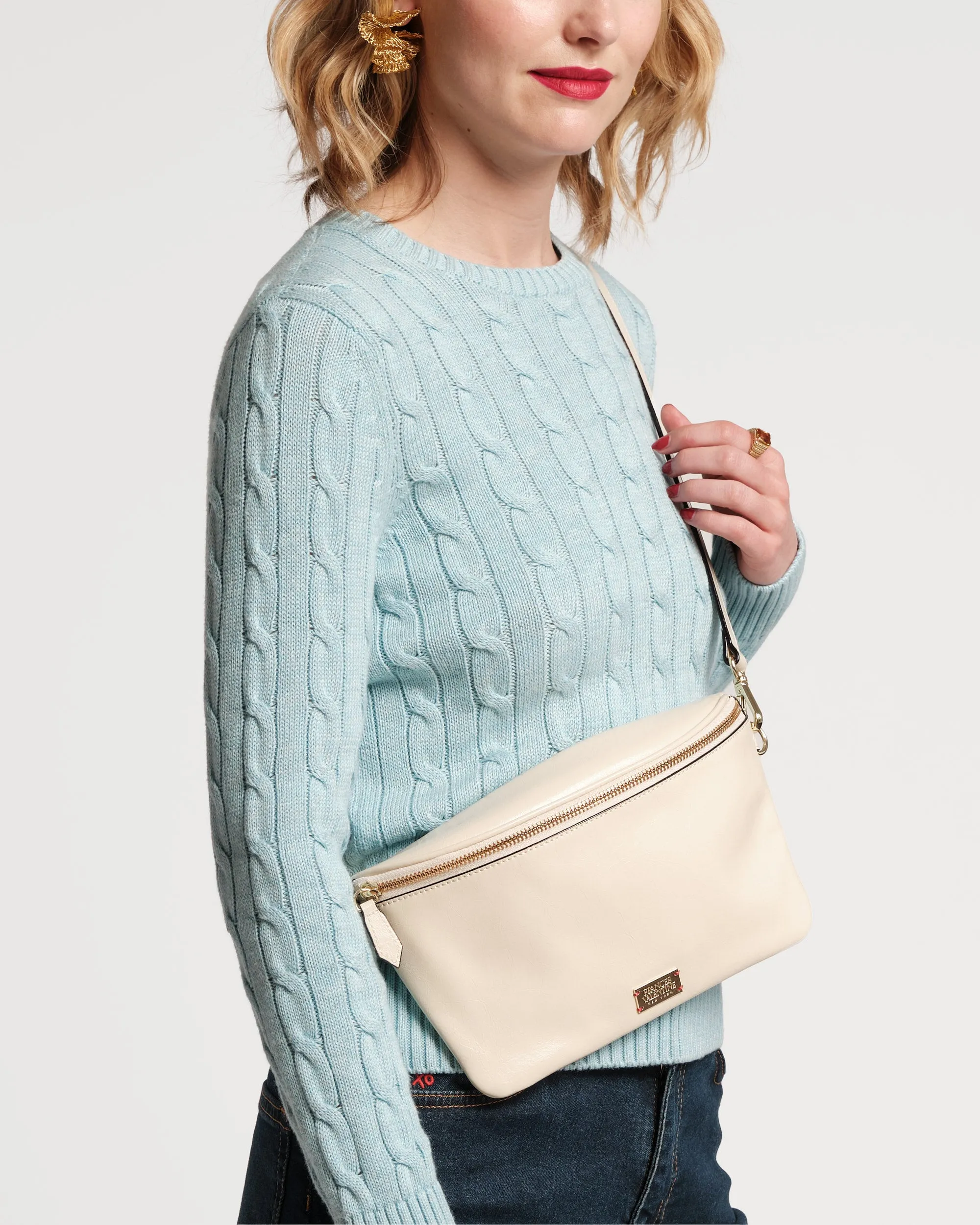 Billie Sling Bag Crinkled Leather