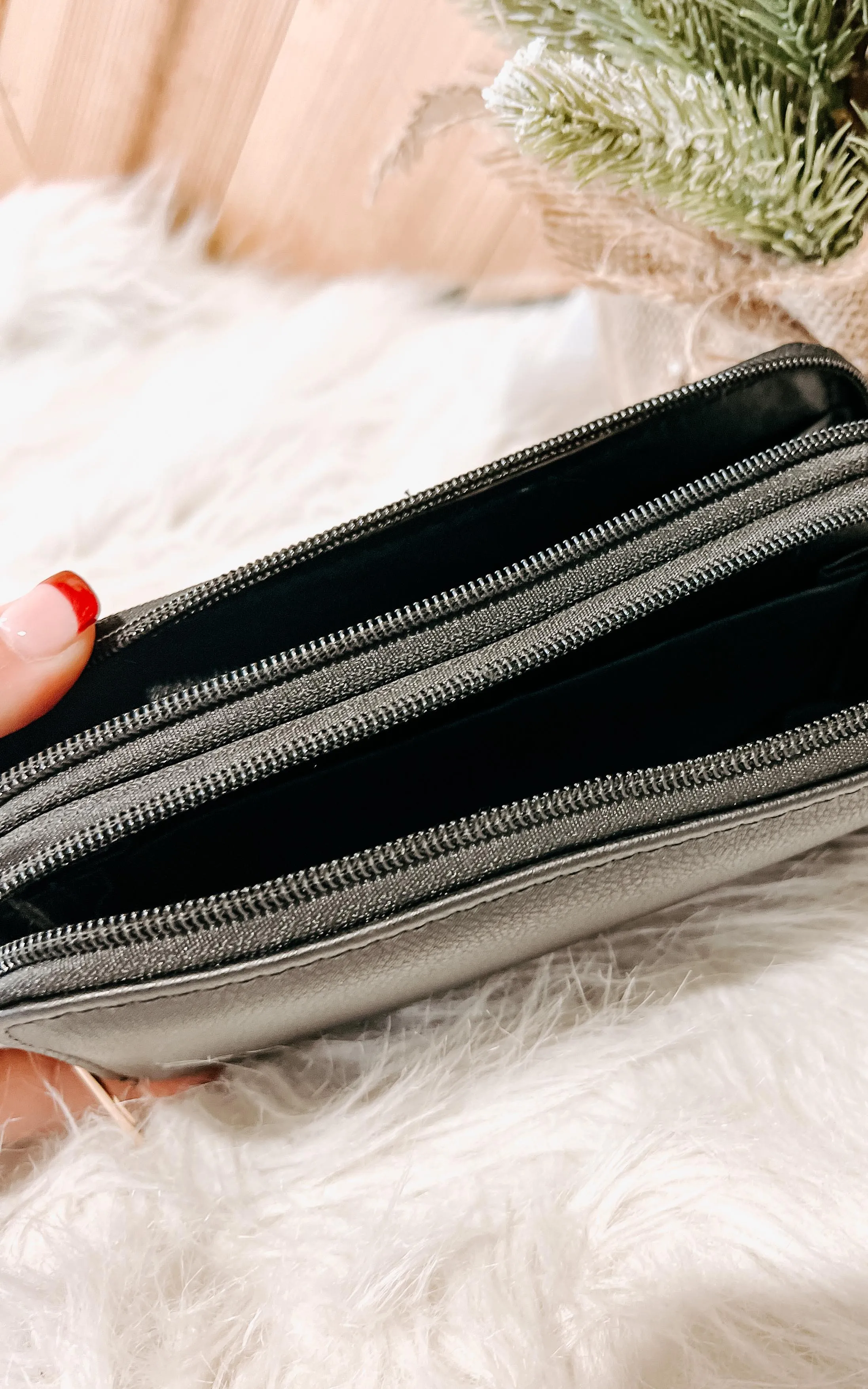 Black Clutch Wallet