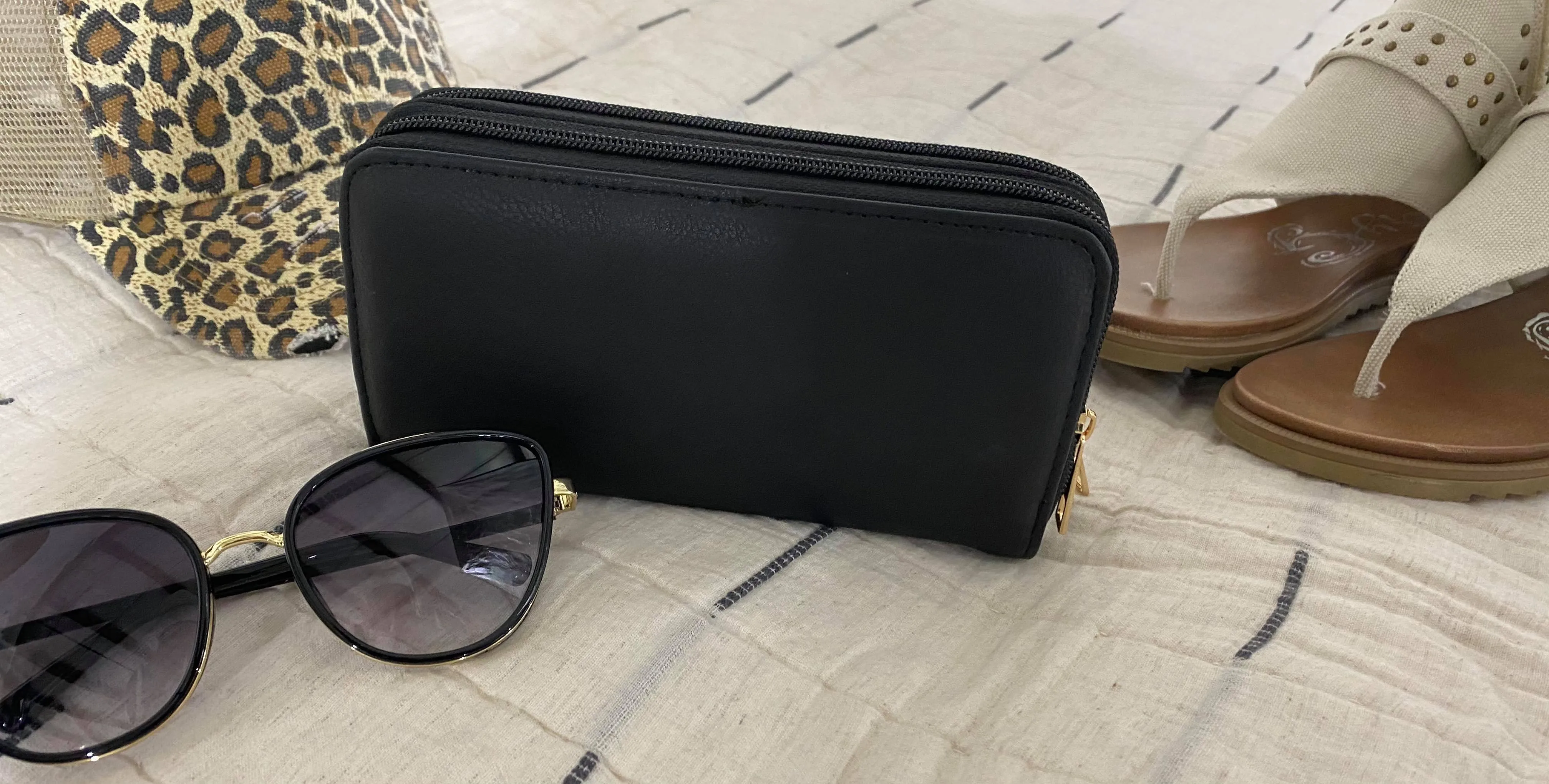 Black Clutch Wallet