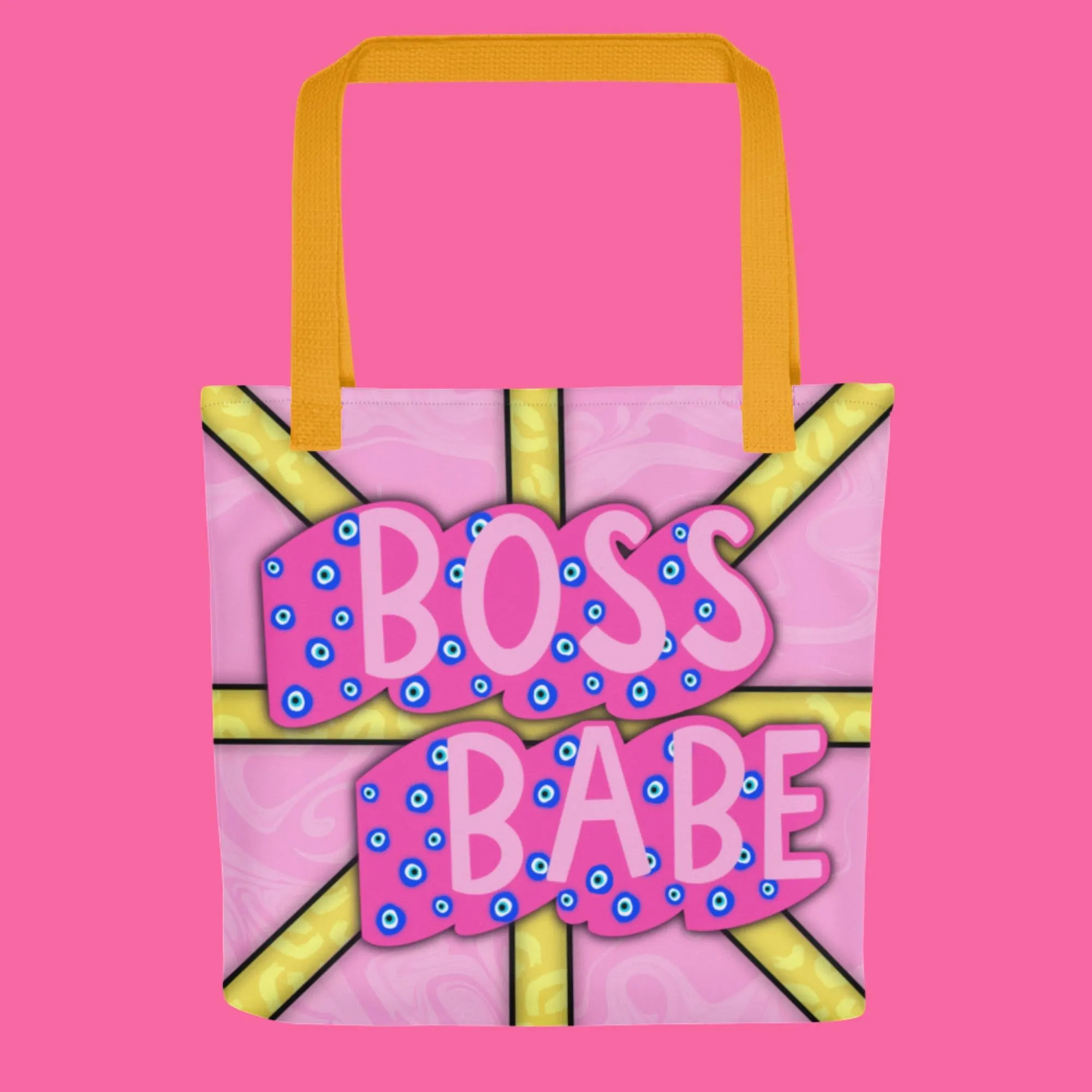 Boss Babe Evil Eye Tote bag