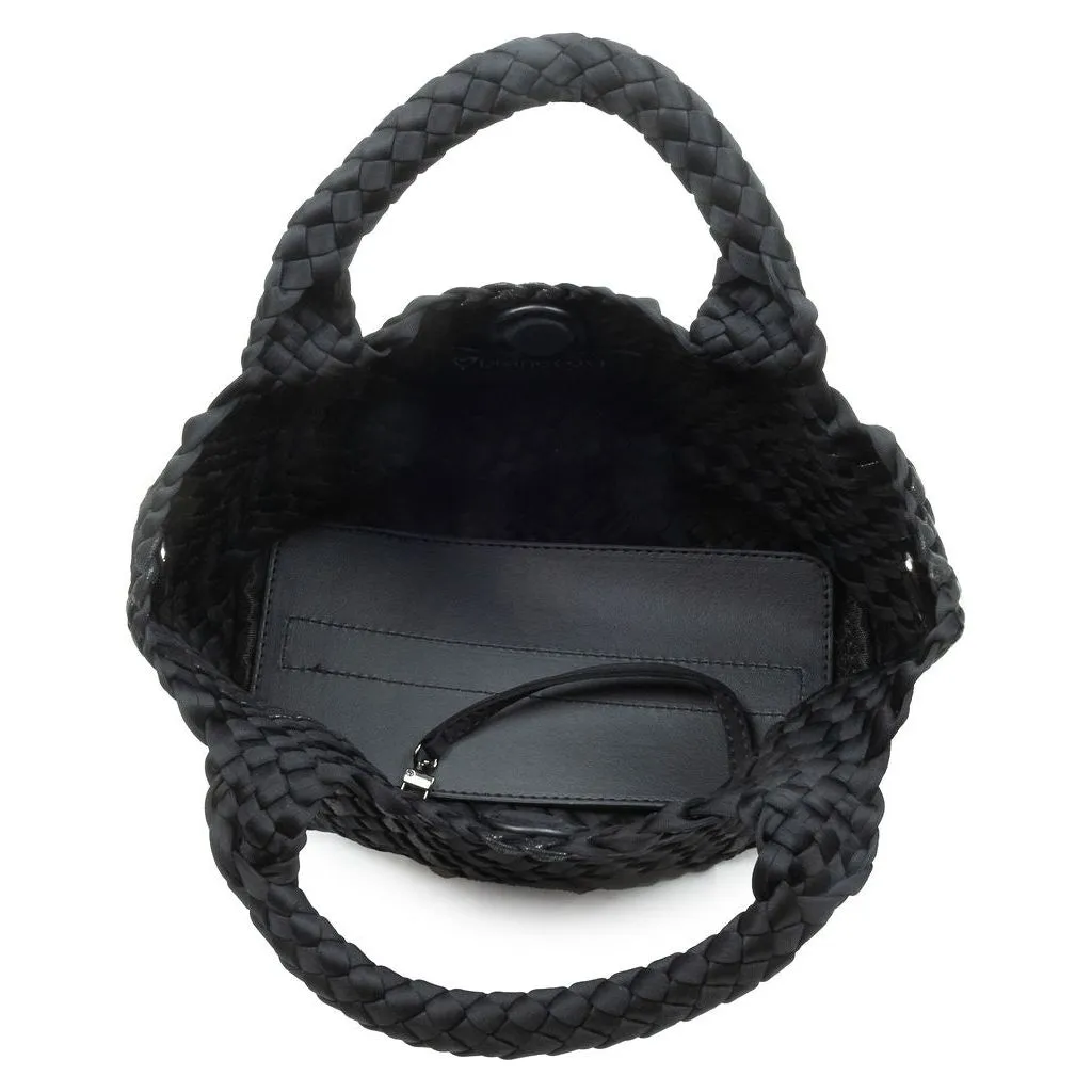 Brandon Small Woven Tote - Nero