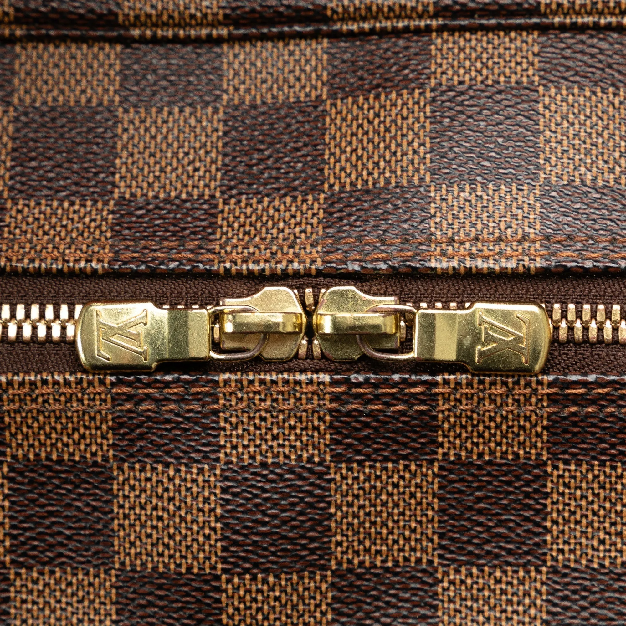 Brown Louis Vuitton Damier Ebene Naviglio Crossbody Bag