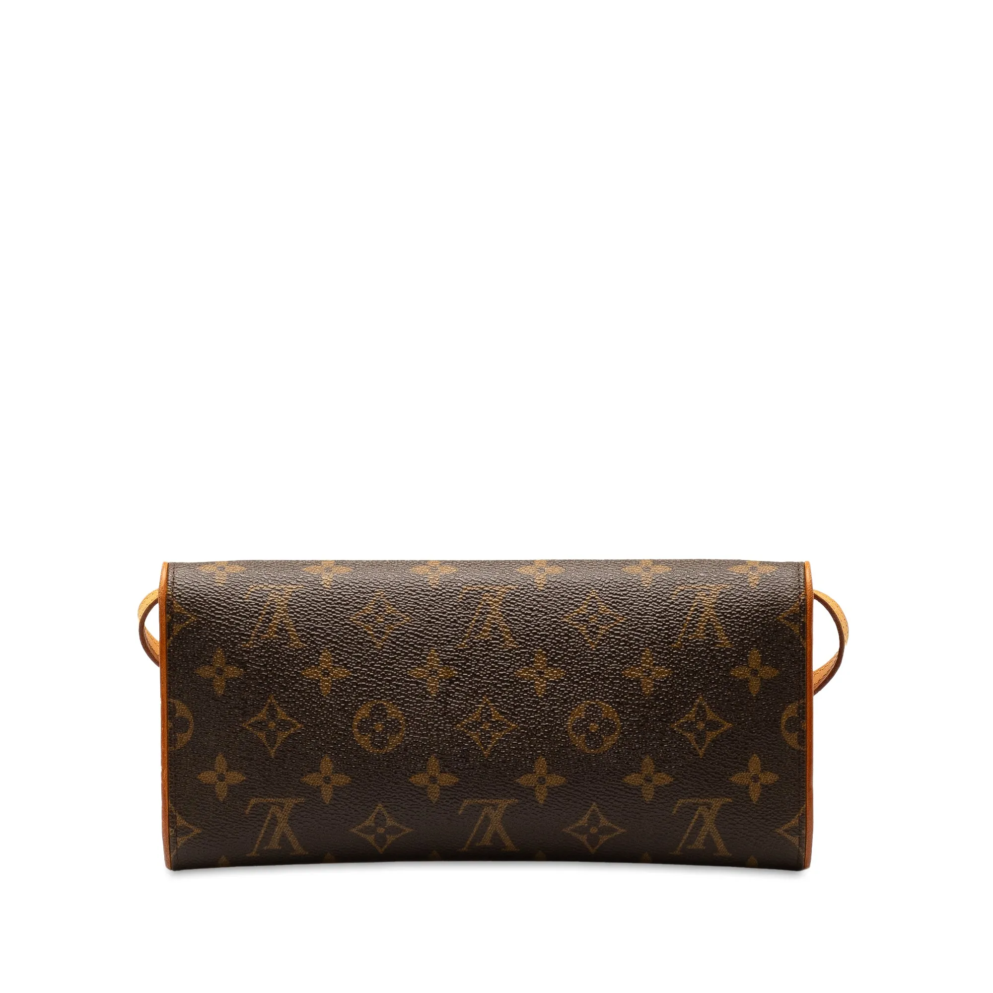 Brown Louis Vuitton Monogram Pochette Twin GM Crossbody Bag