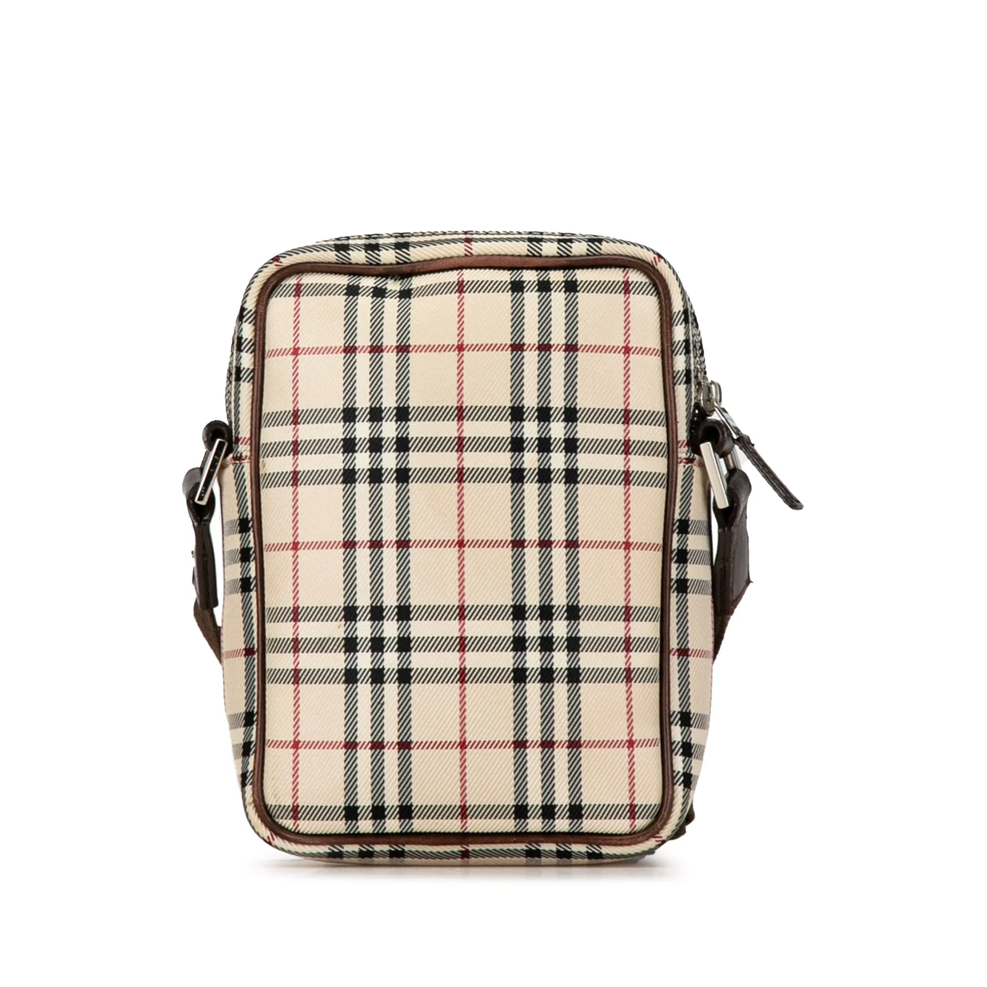 BURBERRY House Check Canvas Crossbody Crossbody Bag