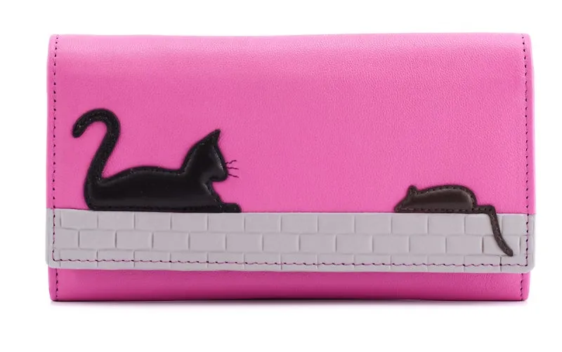 Cat & Mouse Matinee Purse Pink