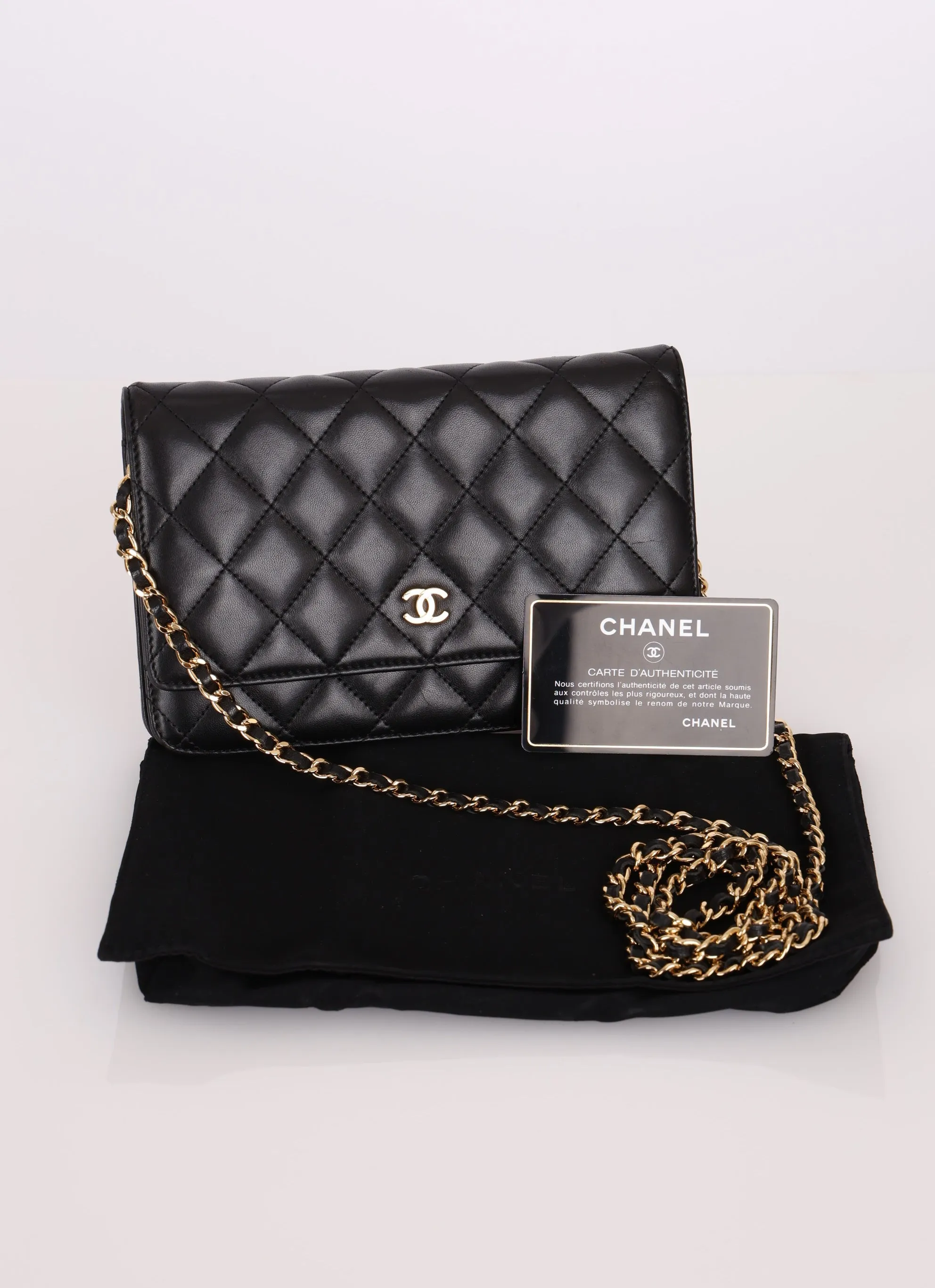 Chanel 2016 Lambskin Wallet on Chain