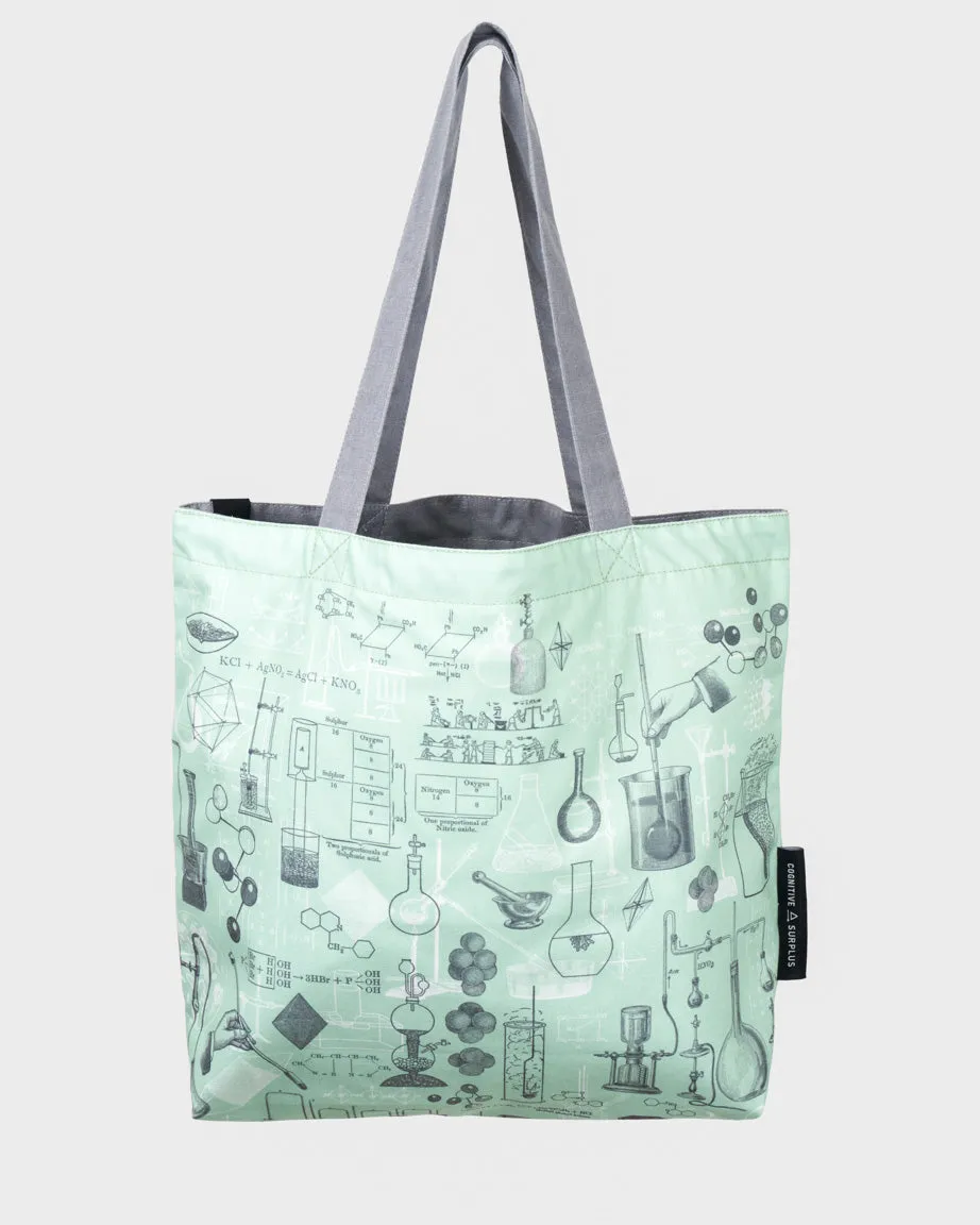 Chemistry Lab Canvas Shoulder Tote