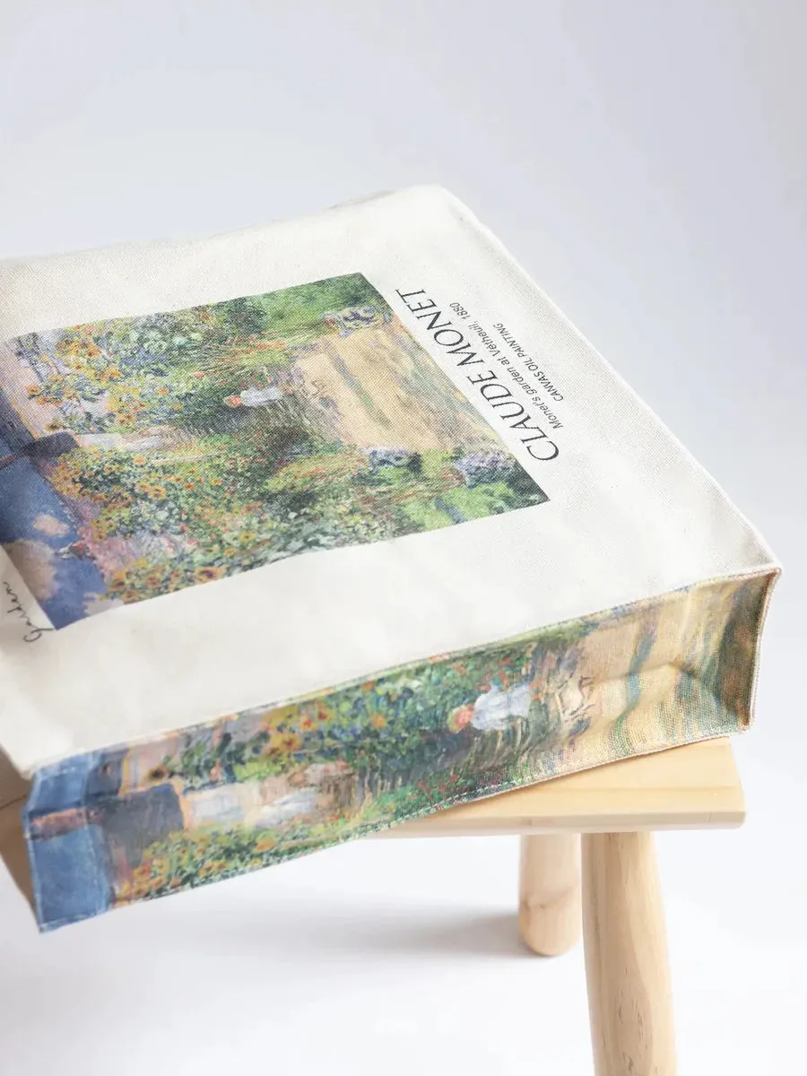 Claude Monet Garden - Tote Bag