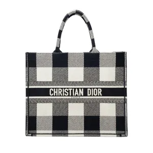 Dior Black Large Book Tote