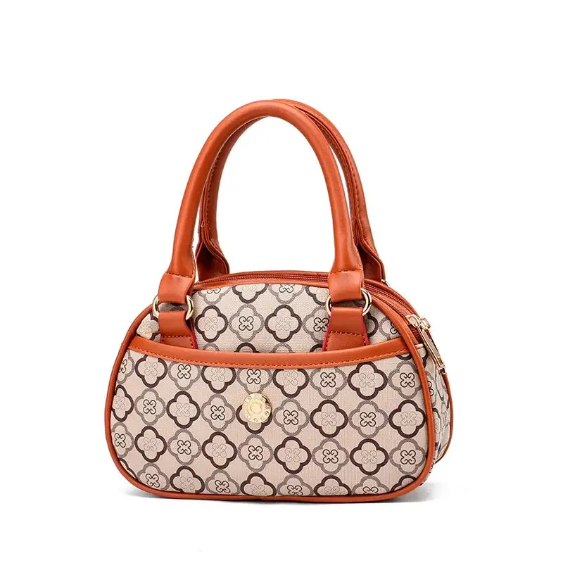 Fashion Middle-Aged Mini Mother-in-Law Shopping Change Handbag