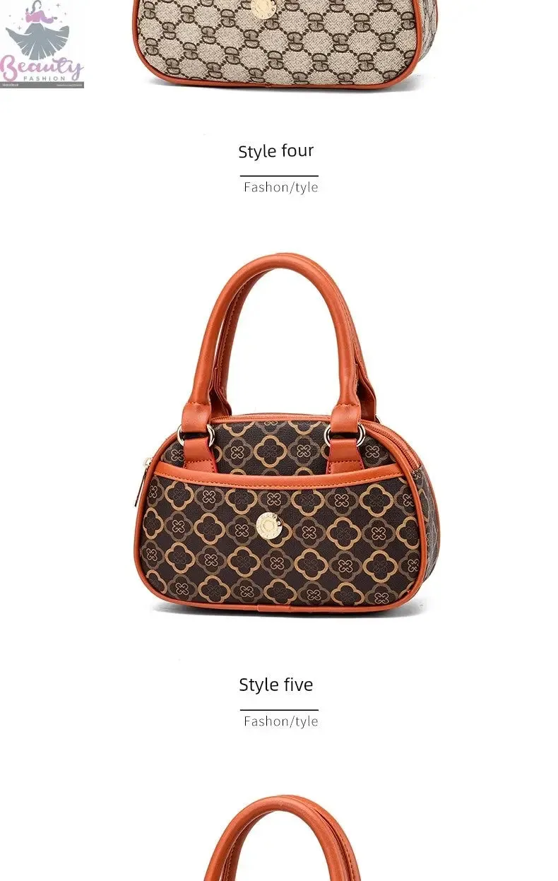 Fashion Middle-Aged Mini Mother-in-Law Shopping Change Handbag