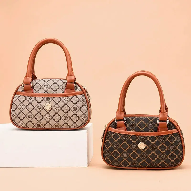 Fashion Middle-Aged Mini Mother-in-Law Shopping Change Handbag