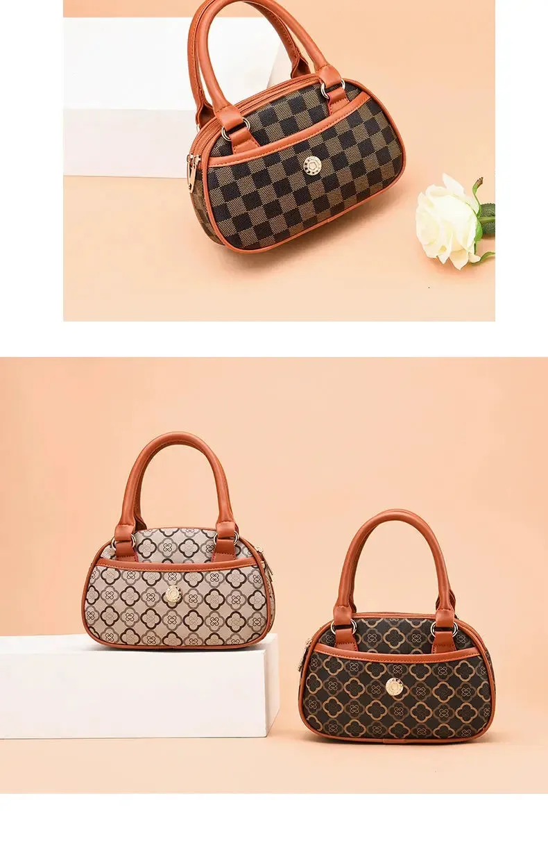 Fashion Middle-Aged Mini Mother-in-Law Shopping Change Handbag