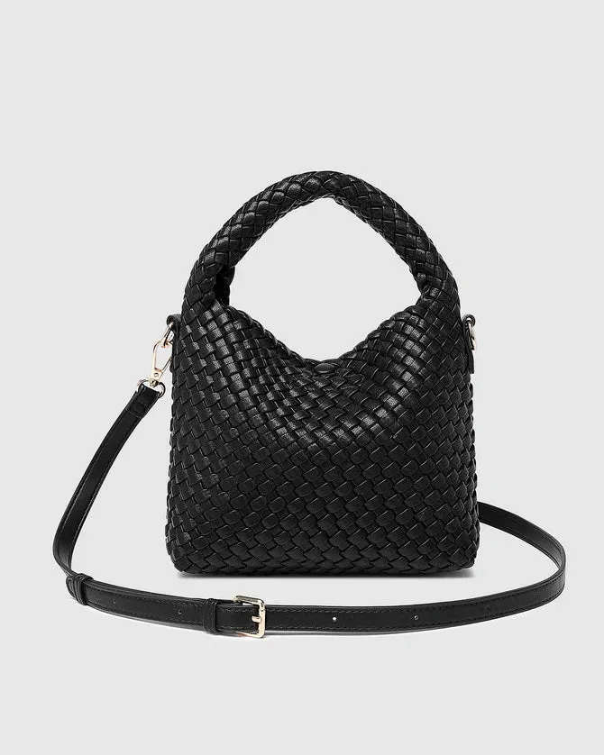 Gabby Mini Woven Shoulder Bag