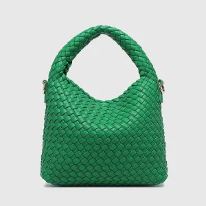 Gabby Mini Woven Shoulder Bag