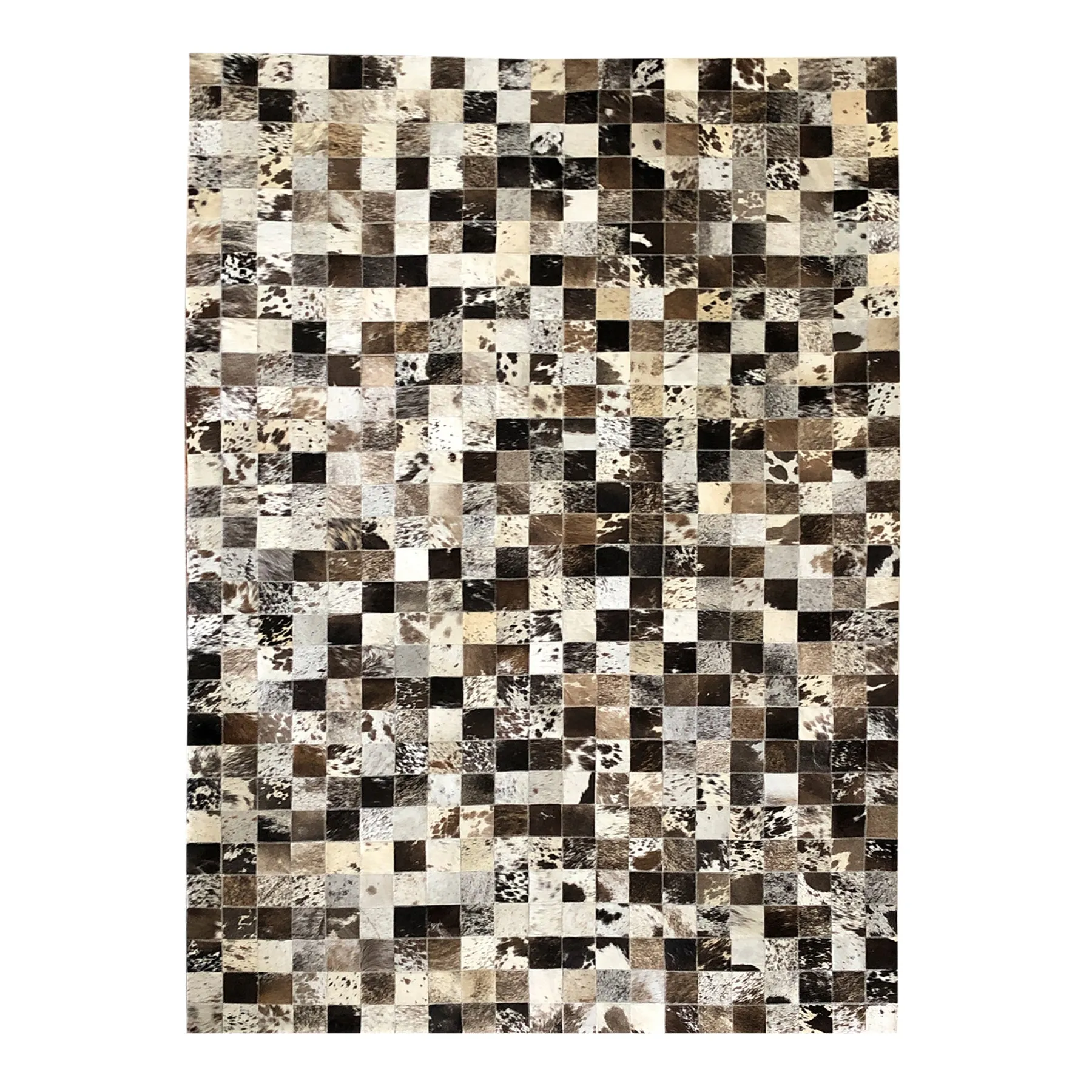 Hand Crafted Leather Rug 4' 11" x 6' 10"