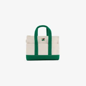 Mini Crest Contrast  Tote  Bag