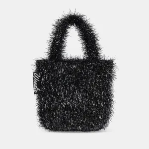 Mini Grass Tote in Black