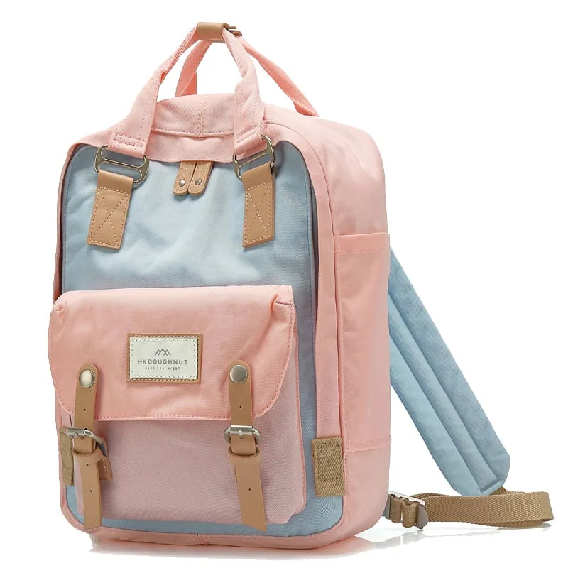 Pastel Backpack Cute Nylon School Bags