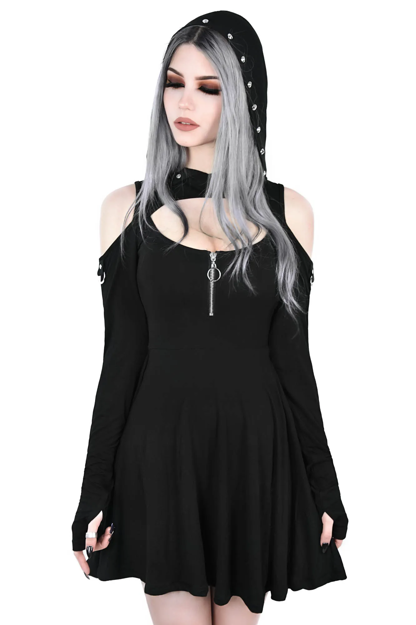 Spirit Walker Hood Dress [B]