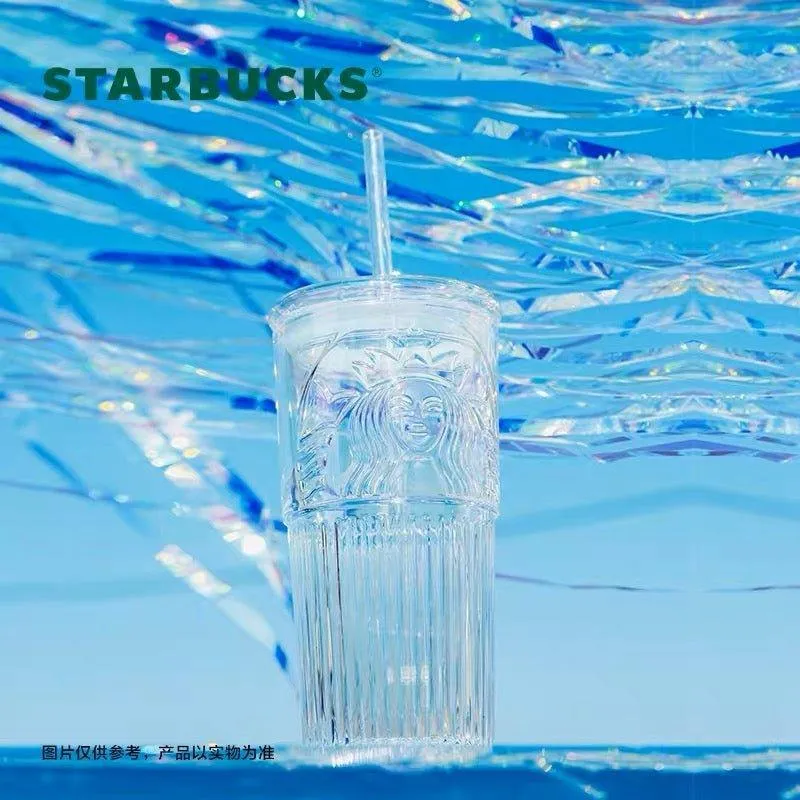 Starbucks 550ml/19oz Goddess of illusion Glass Cup