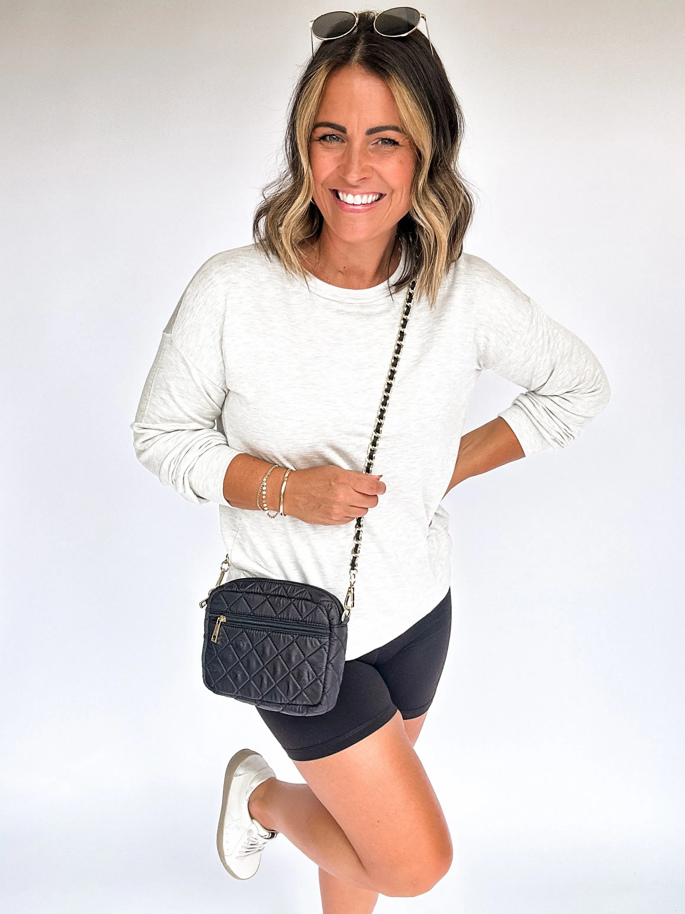 The Emma Quilted Crossbody