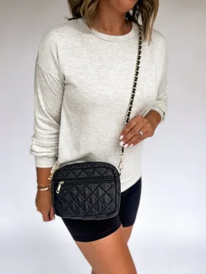 The Emma Quilted Crossbody