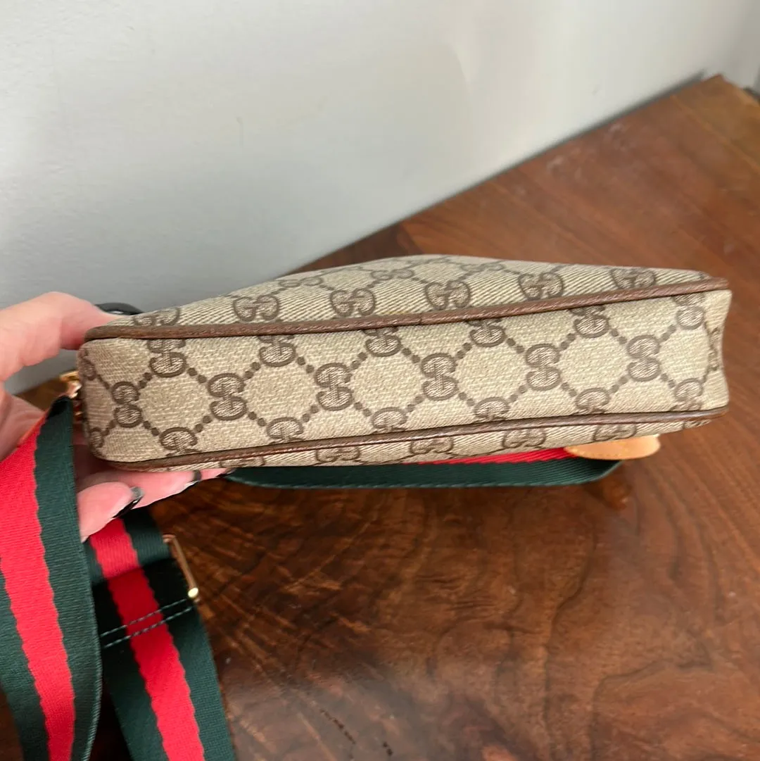 The Junco - Brown Vintage Gucci GG Crossbody