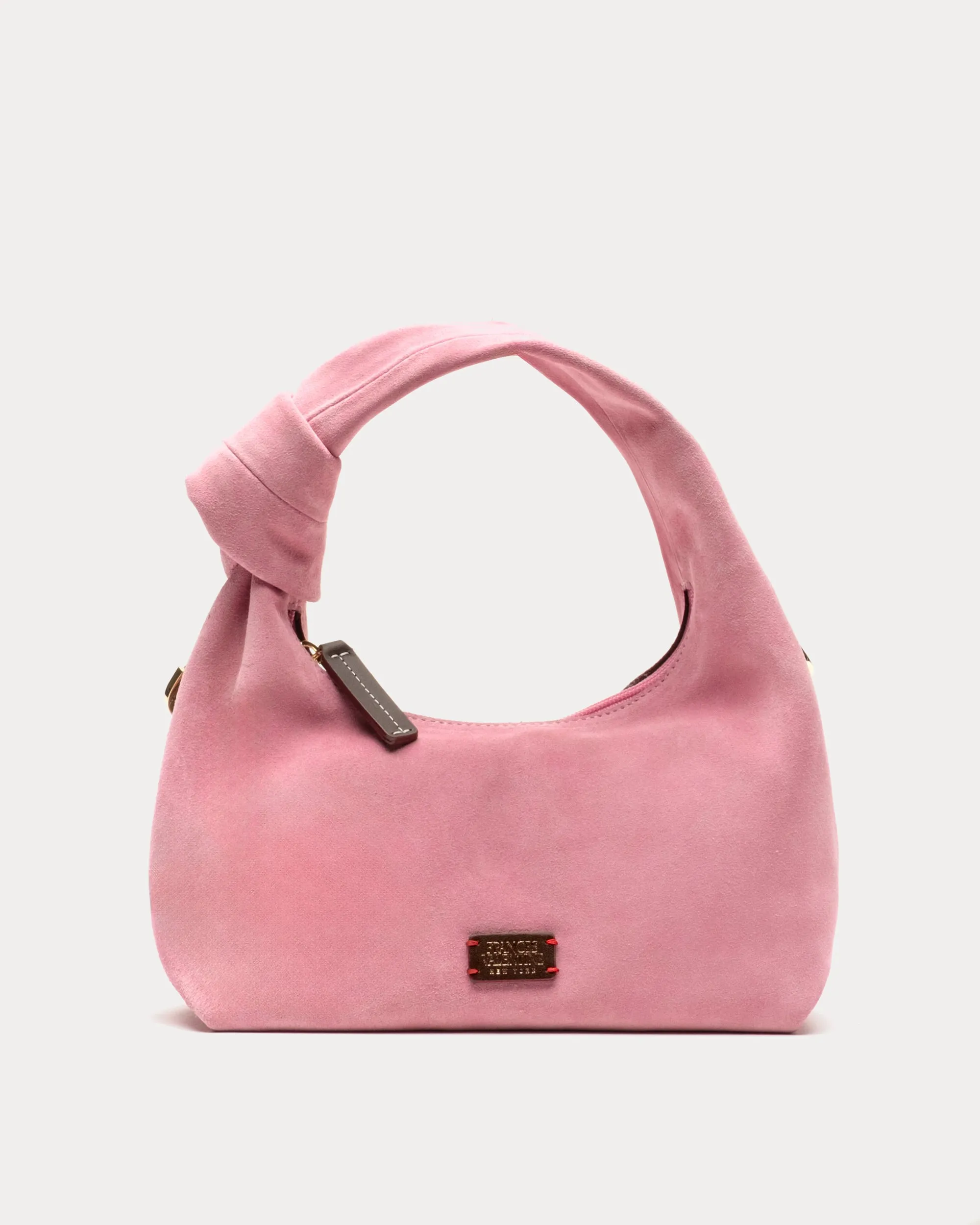 Tinsley Mini Suede Hobo Knot Bag