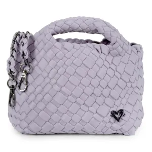 Tiny Mini Woven Tote - Lavender