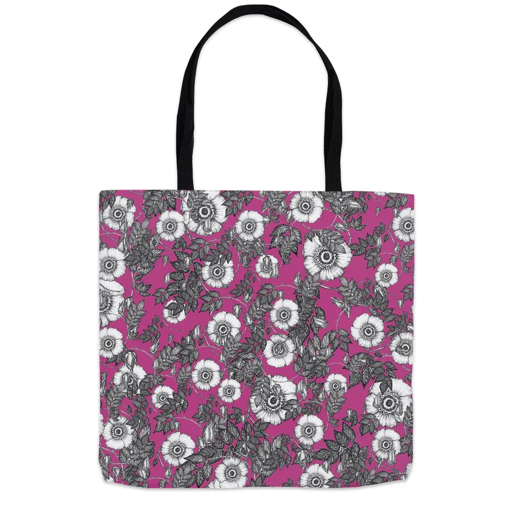 Tote Bag (Three sizes available) Wild rose  1