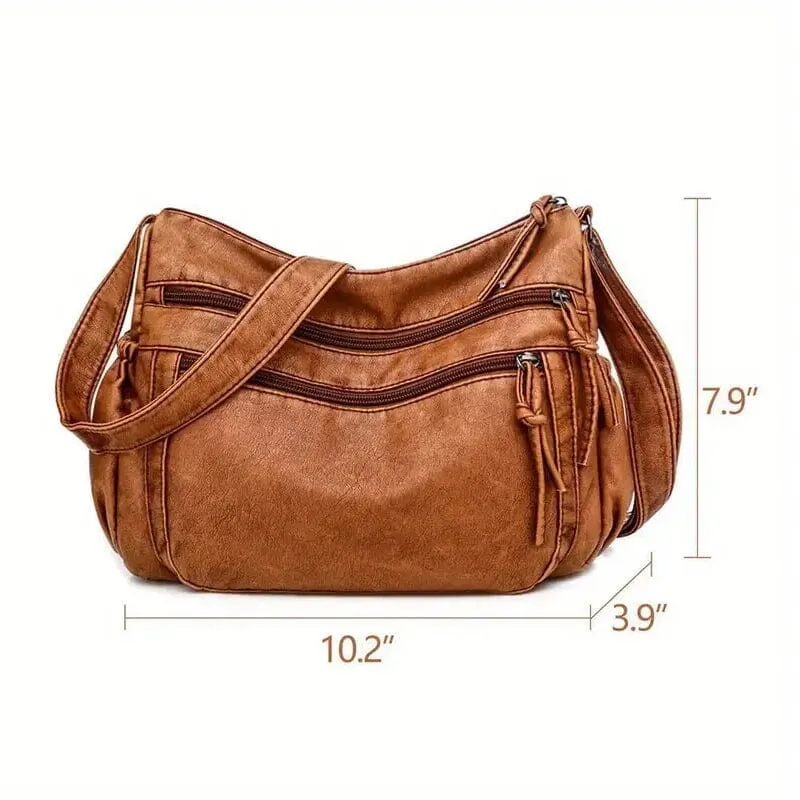 Vintage Chic Style Crossbody Shoulder Bag