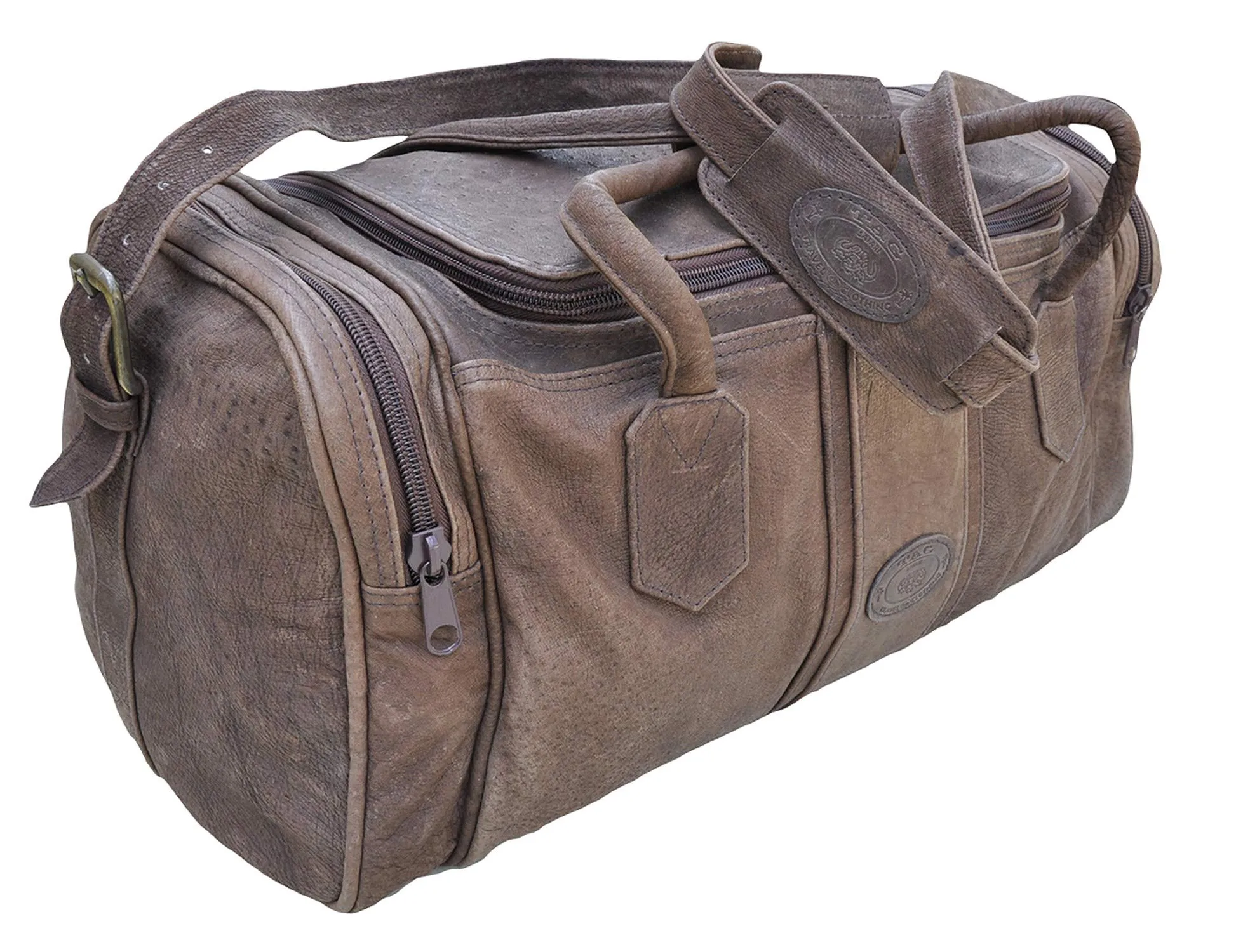 Warthog Game Skin Duffle Bag - Brown