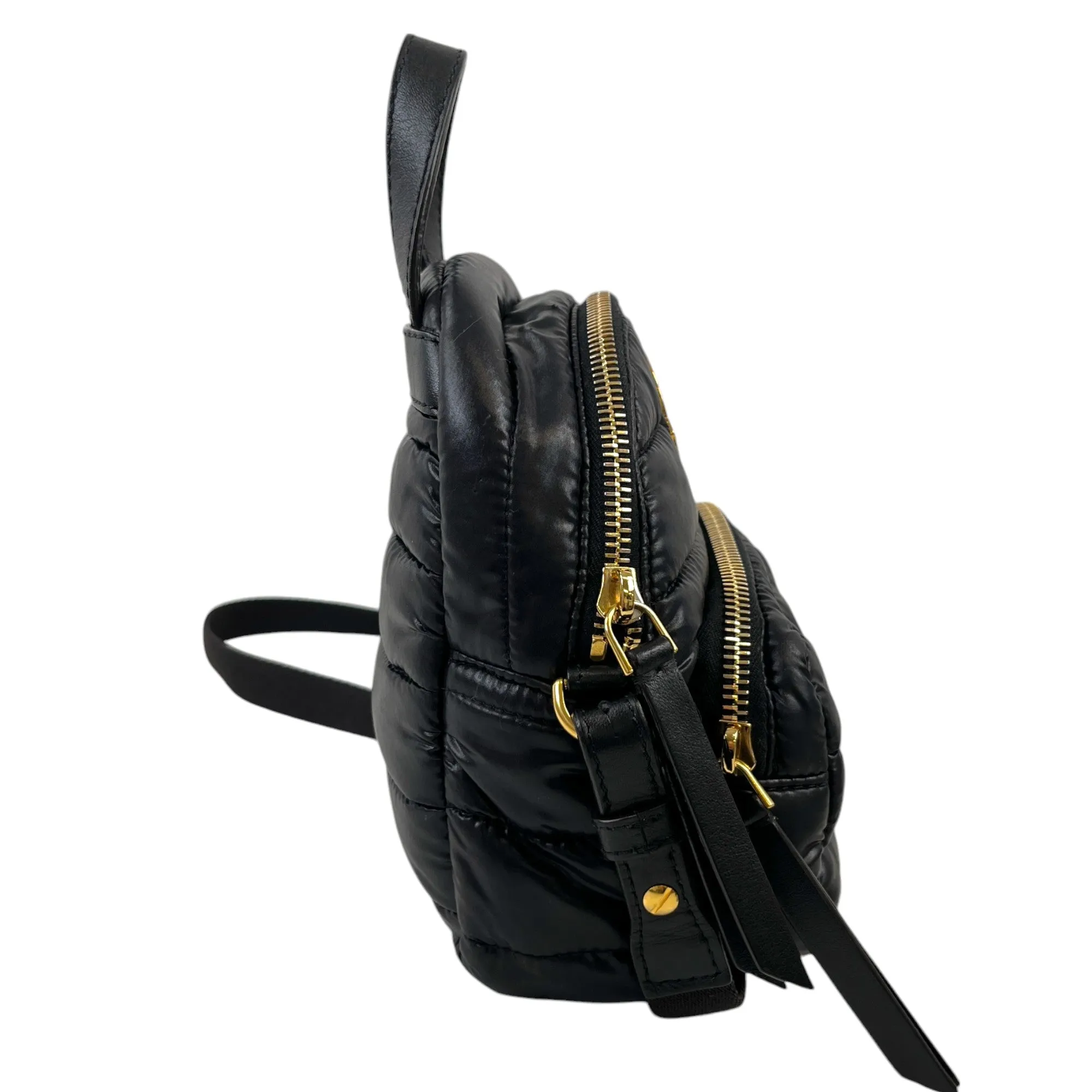 Women's Logo Mini Backpack Black