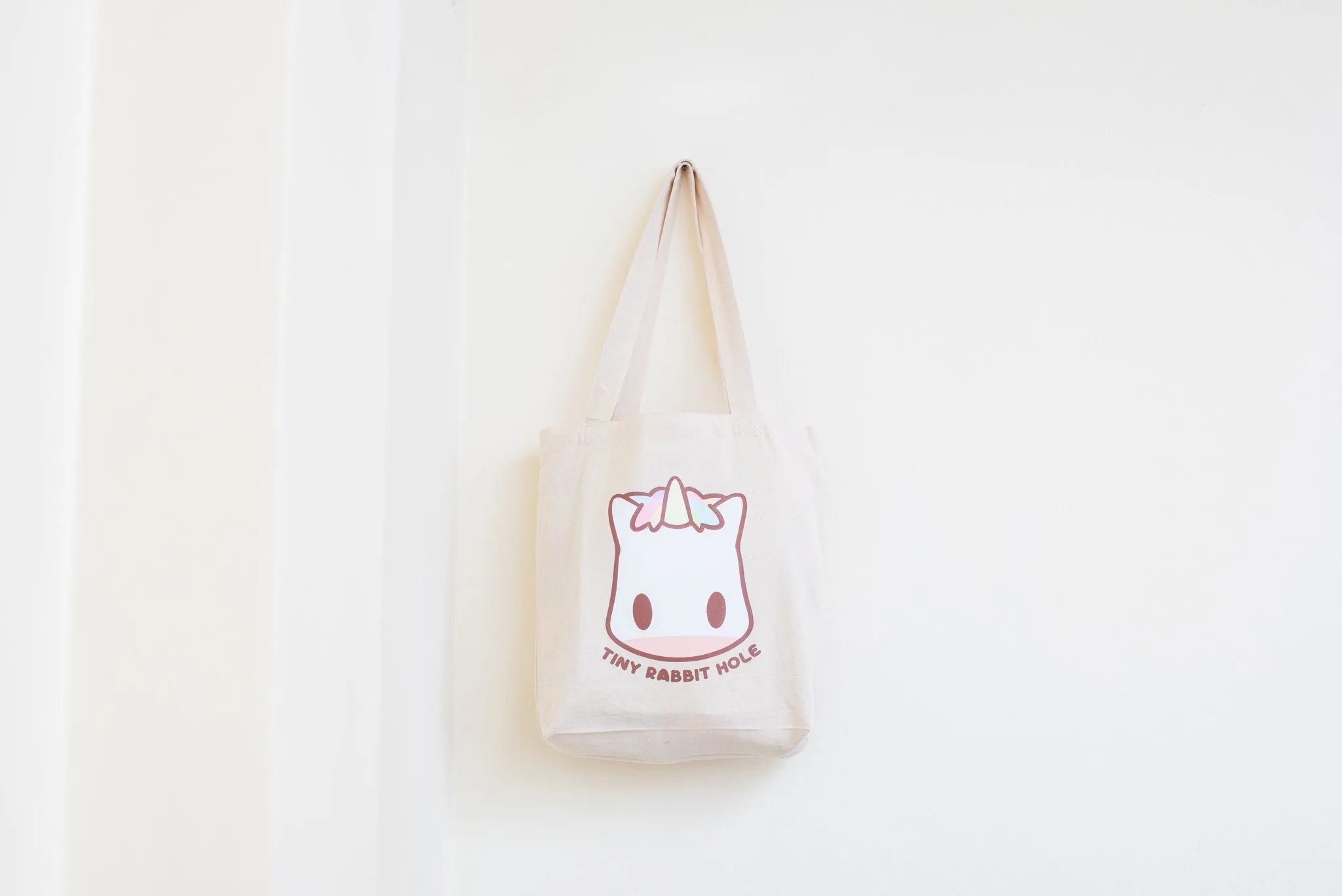 Yuni Chan the Rainbow Unicorn Tote Bag